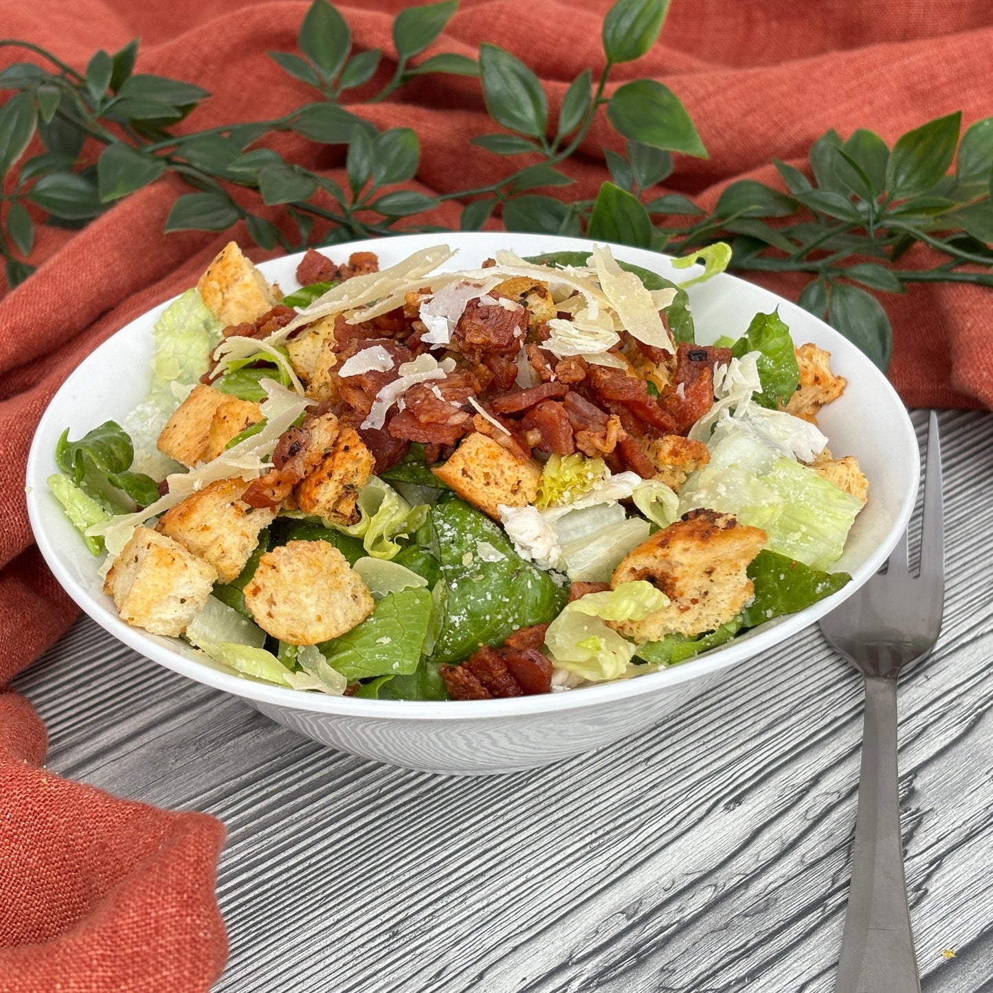 Chicken Caesar Salad (Small) & 500ml Fuze Tea Meal Deal