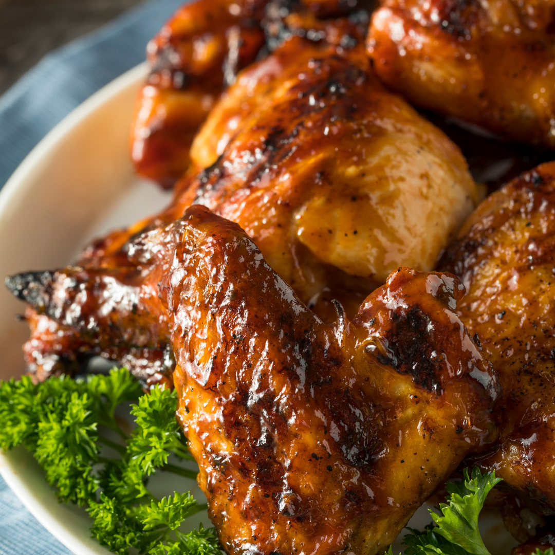 1/4 Oven Roasted BBQ Chicken & Chips